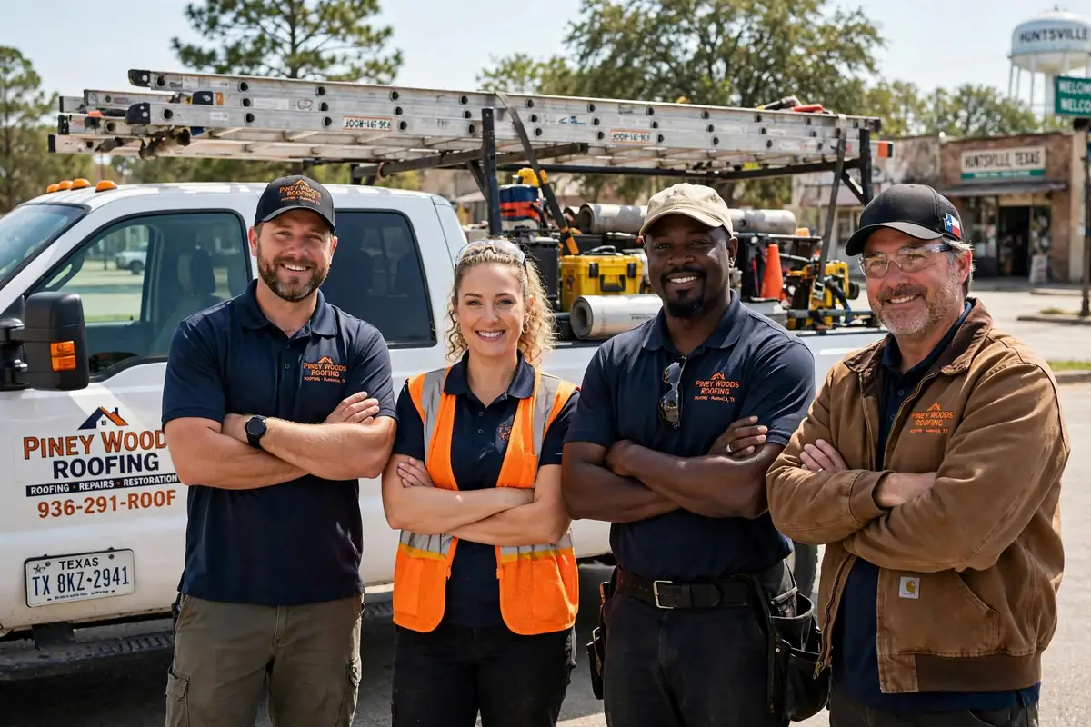 Equipo de techos Roof Replacement Pros en Huntsville, TX - Roof Replacement Pros, Huntsville, TX