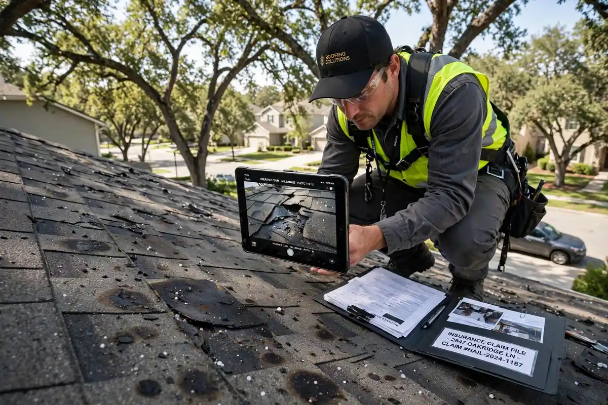 Sustitución de techo por reclamación de seguro en Montgomery, TX - Roof Replacement Pros, Huntsville, TX