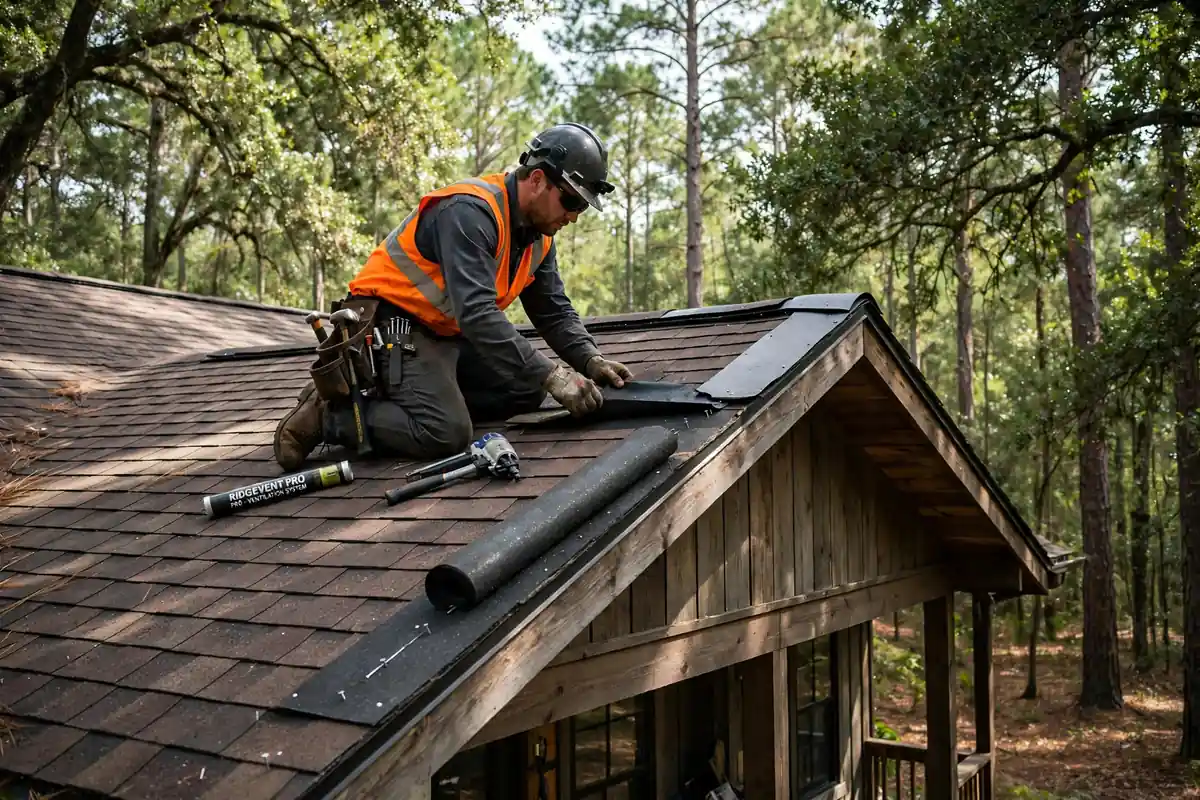 Roof Ventilation Upgrade in New Waverly, TX — Roof Replacement Pros, Huntsville, TX