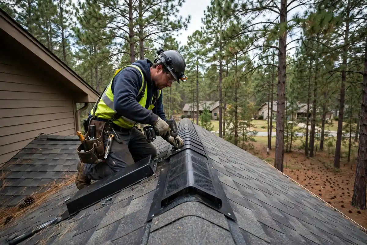 Roof Ventilation Upgrade in Shepherd, TX — Roof Replacement Pros, Huntsville, TX