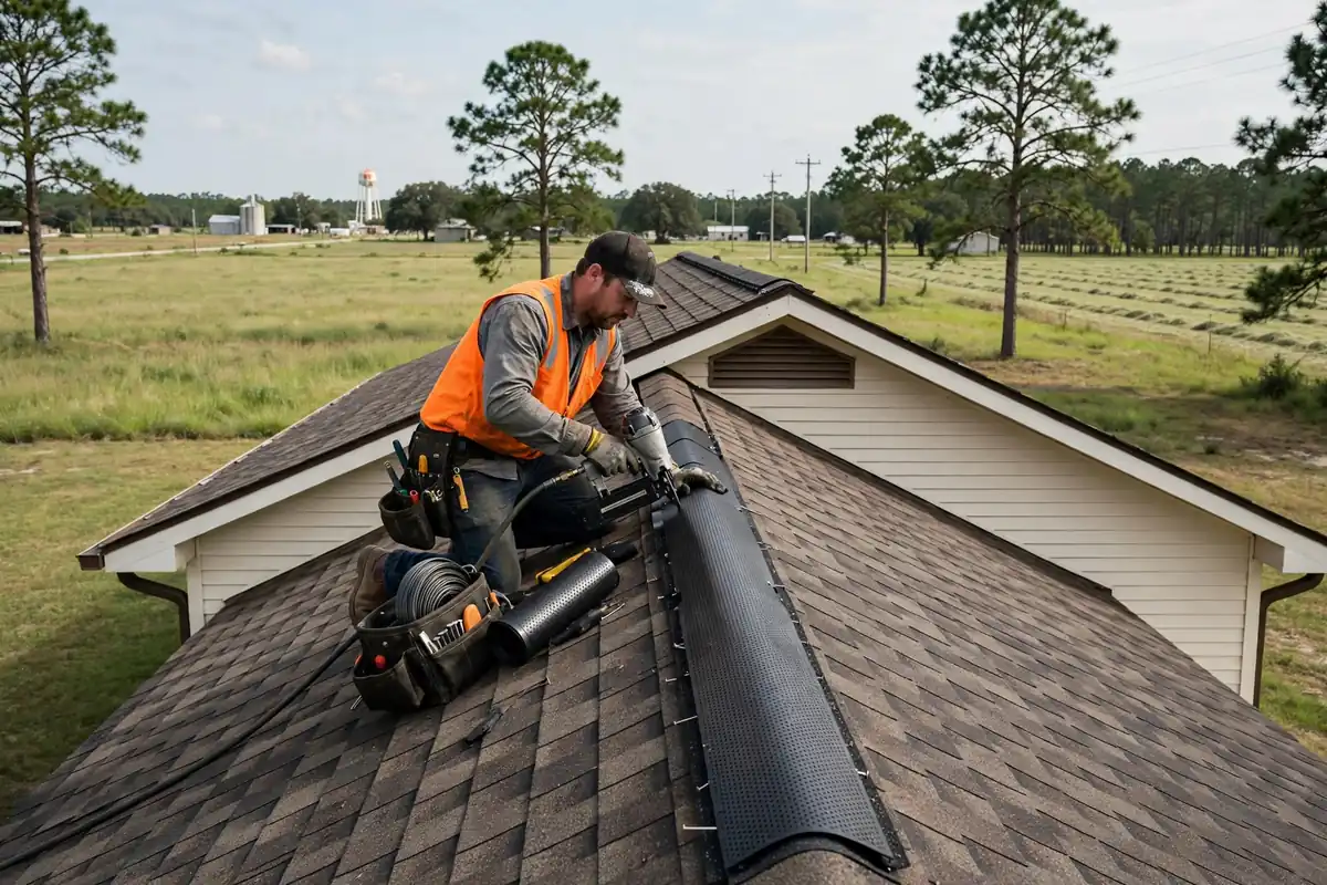 Roof Ventilation Upgrade in Trinity, TX — Roof Replacement Pros, Huntsville, TX