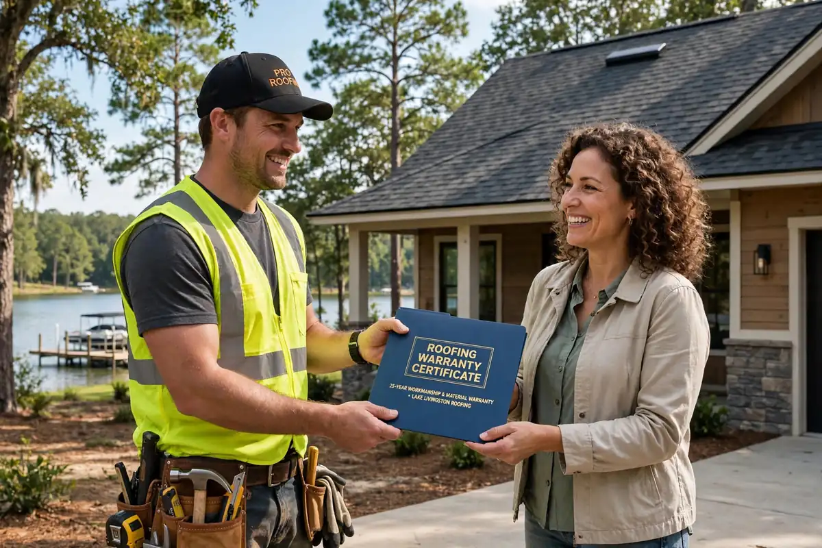 Garantías de reemplazo del techo en Livingston, TX - Roof Replacement Pros, Huntsville, TX