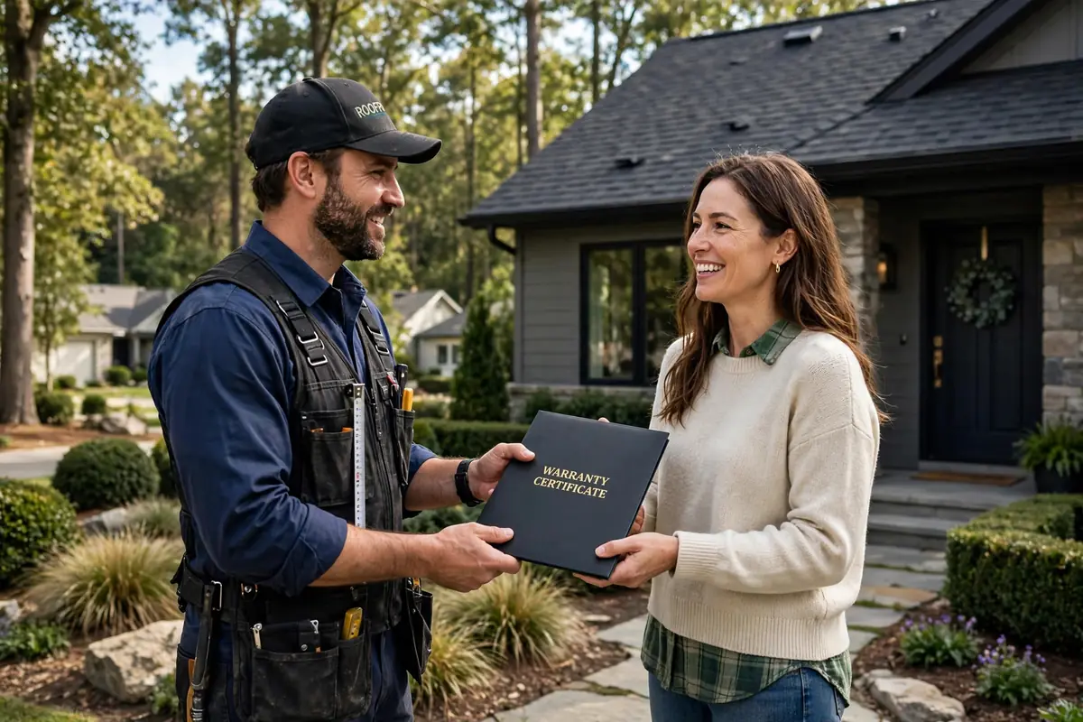 Garantías de reemplazo del techo en The Woodlands, TX - Roof Replacement Pros, Huntsville, TX