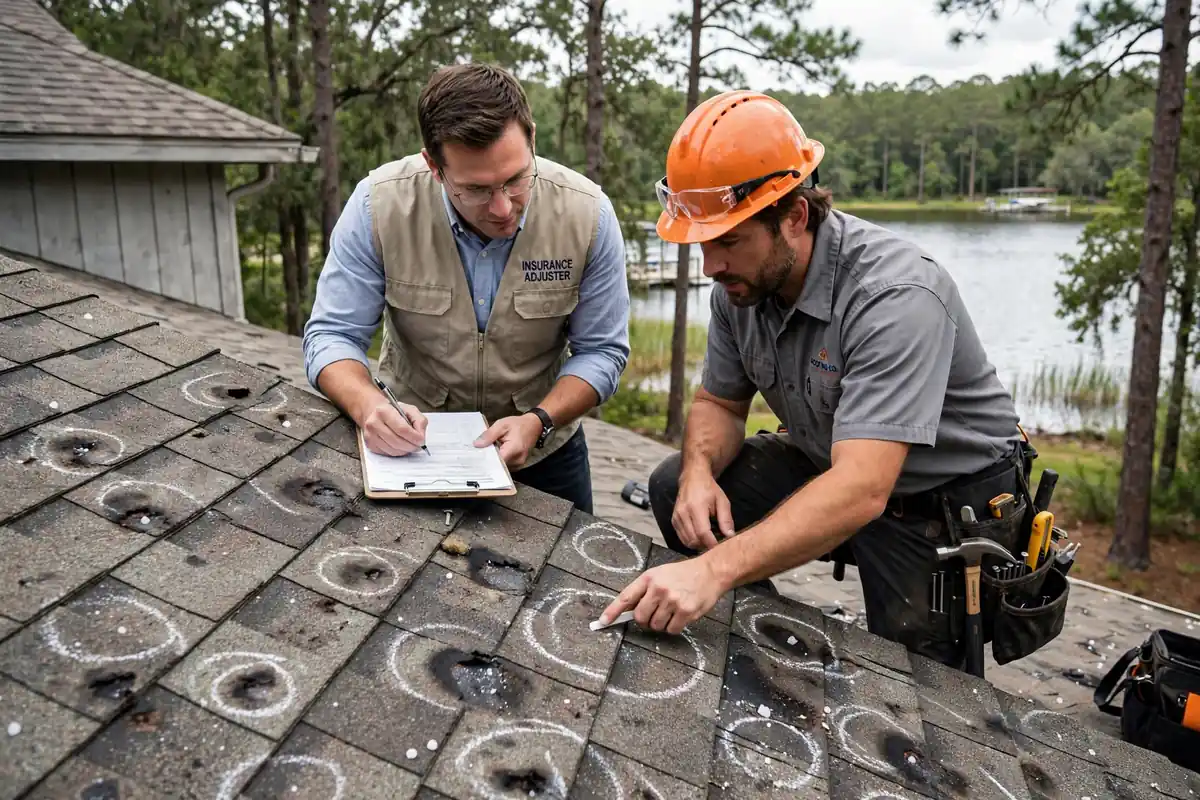 Storm Damage Roof Replacement in Livingston, TX — Roof Replacement Pros, Huntsville, TX