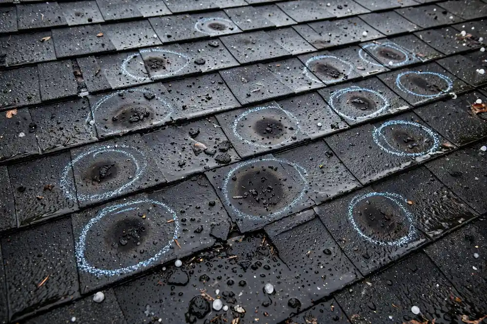 Guía de techos: reemplazo del techo dañado por granizo en Huntsville, TX - Roof Replacement Pros, Huntsville, TX