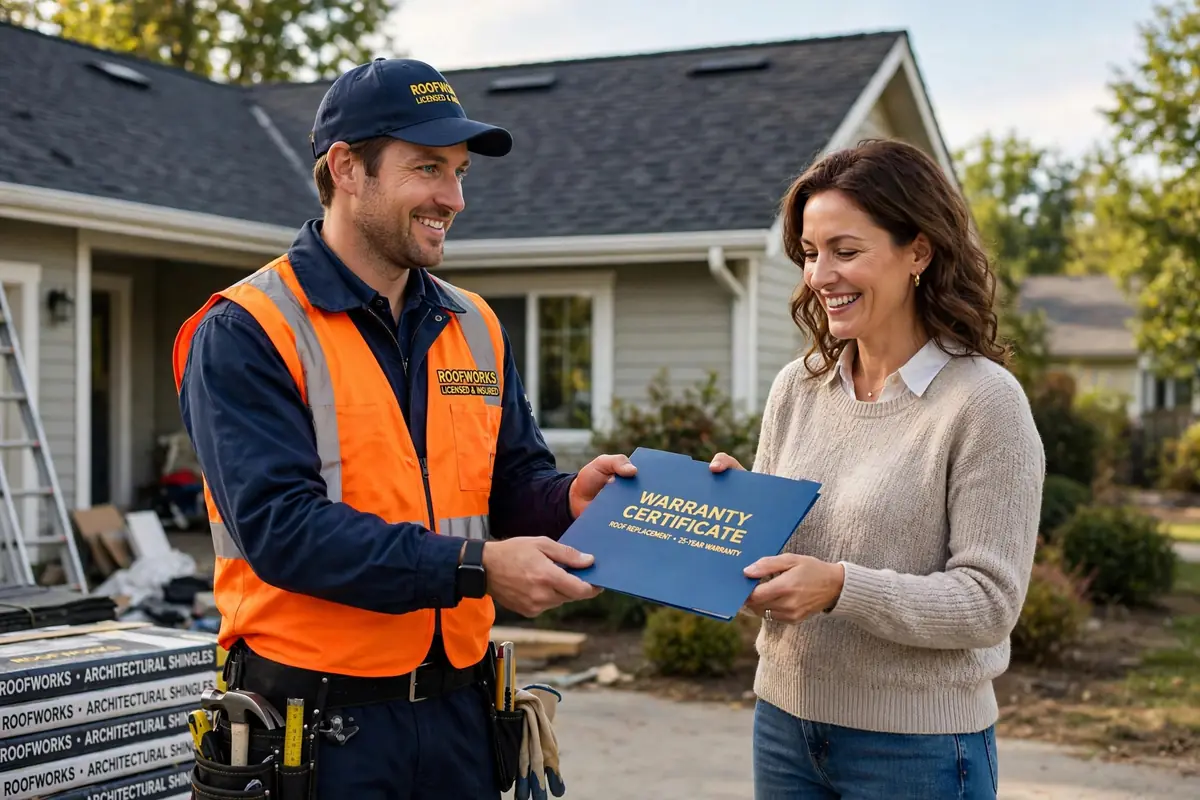 Garantías de reemplazo del techo en Huntsville, TX - Roof Replacement Pros, Huntsville, TX